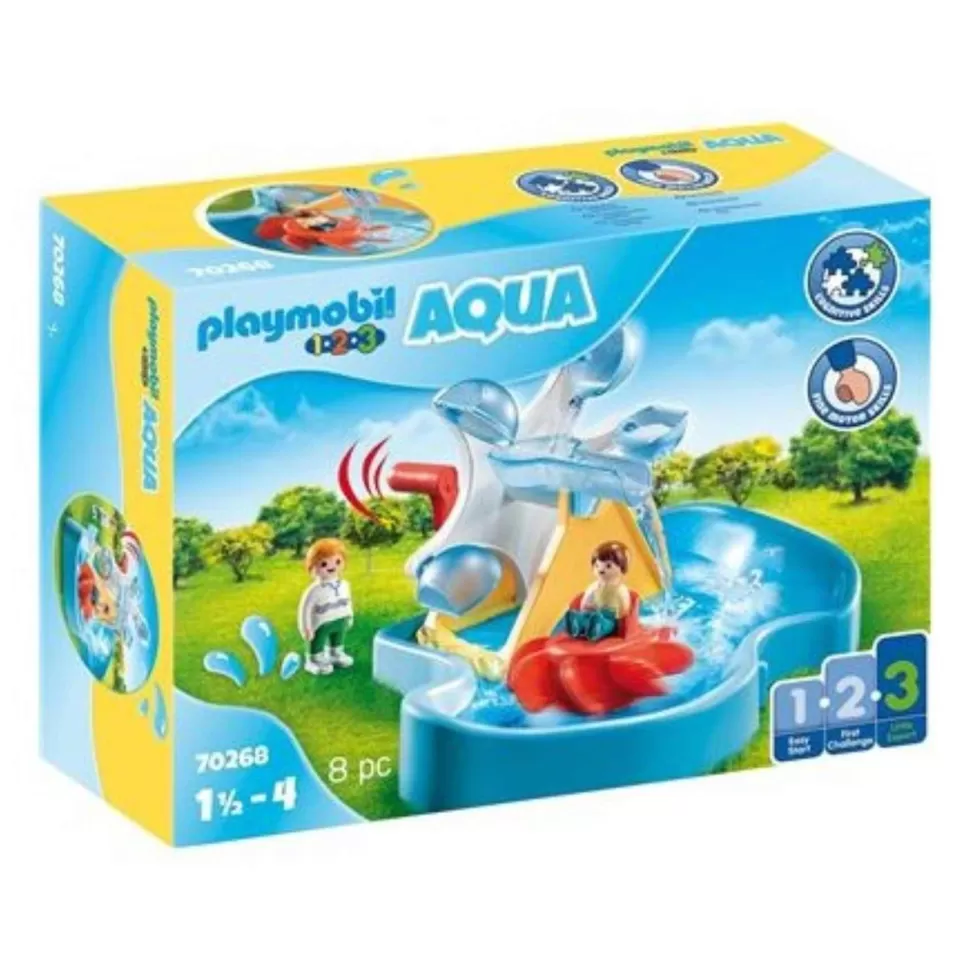 Playmobil Juegos De Construcción^ 123 Aqua Carrusel Acuatico