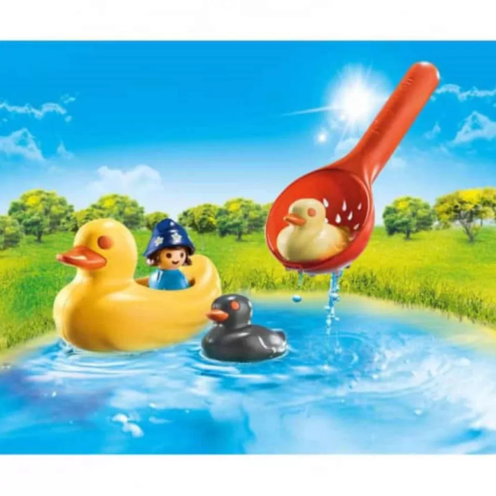 Playmobil Juegos De Construcción^ 123 Aqua Familia De Patos 70271