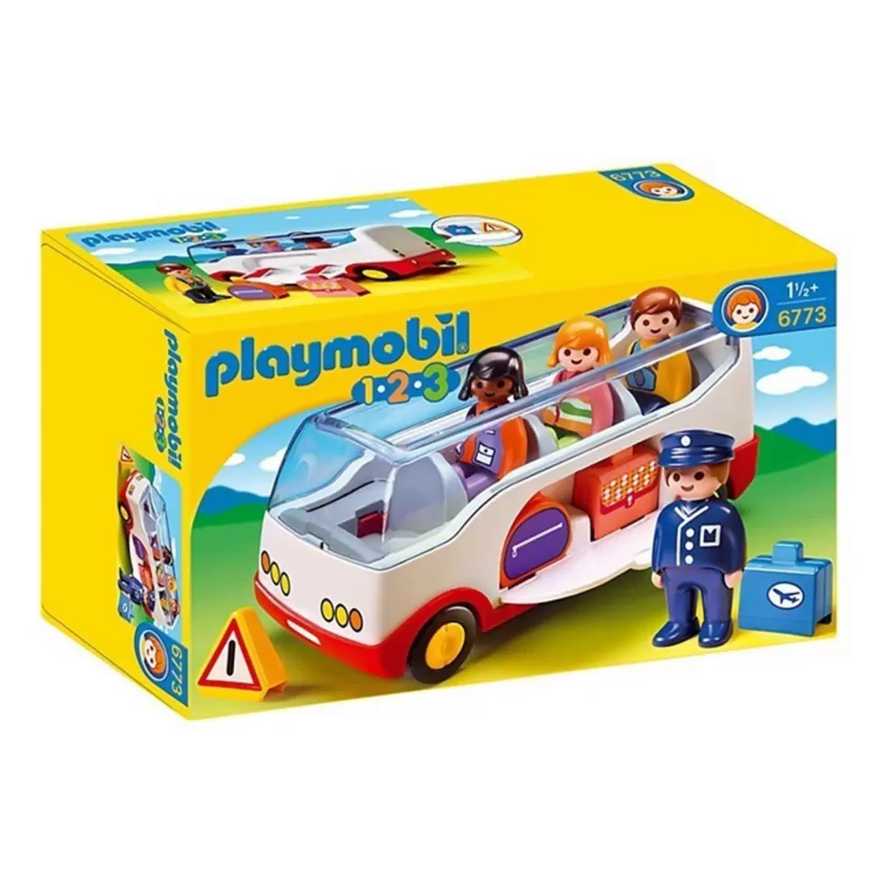 Playmobil Juegos De Construcción^ 1.2.3 Autobus 6773