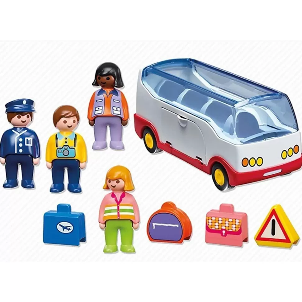 Playmobil Juegos De Construcción^ 1.2.3 Autobus 6773