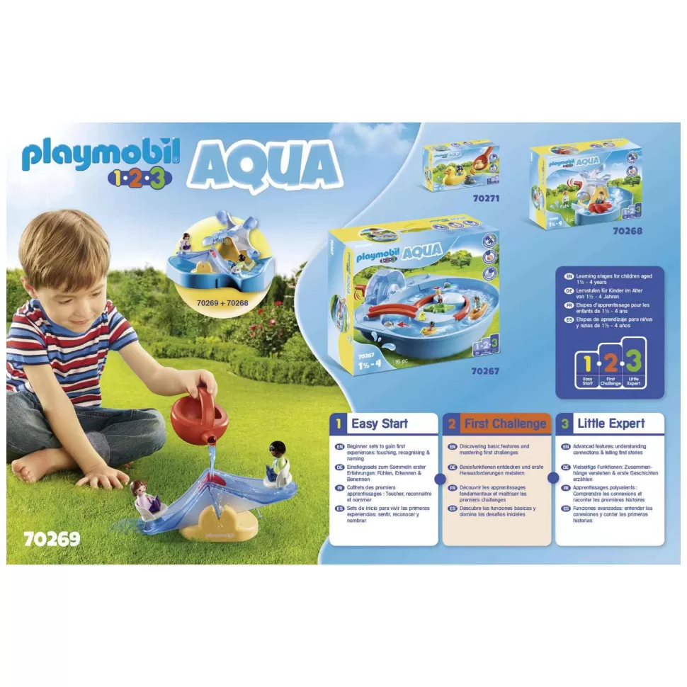 Playmobil 1.2.3 Balancin Acuatico Con Regadera* Juegos De Construcción