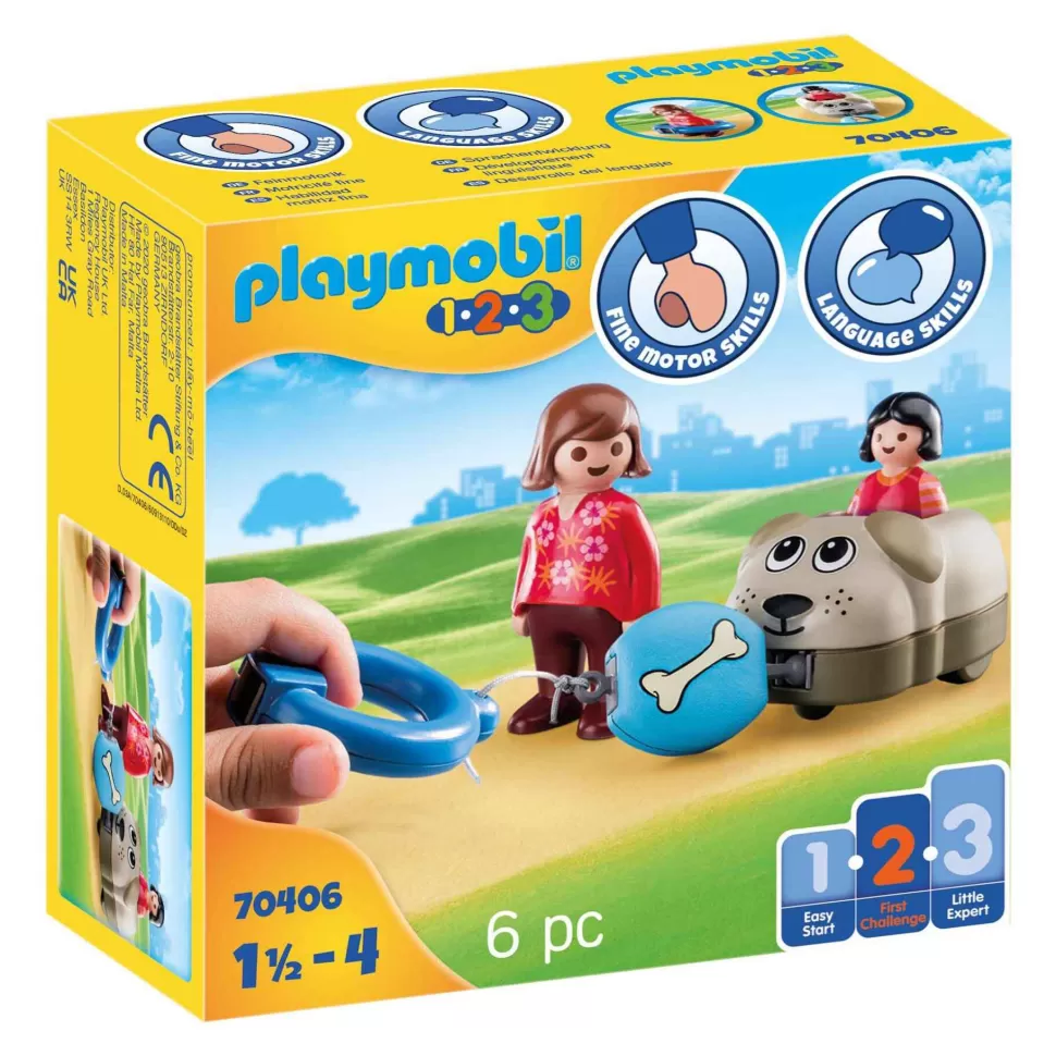 Playmobil Juegos De Construcción^ 1.2.3 Mi Perro