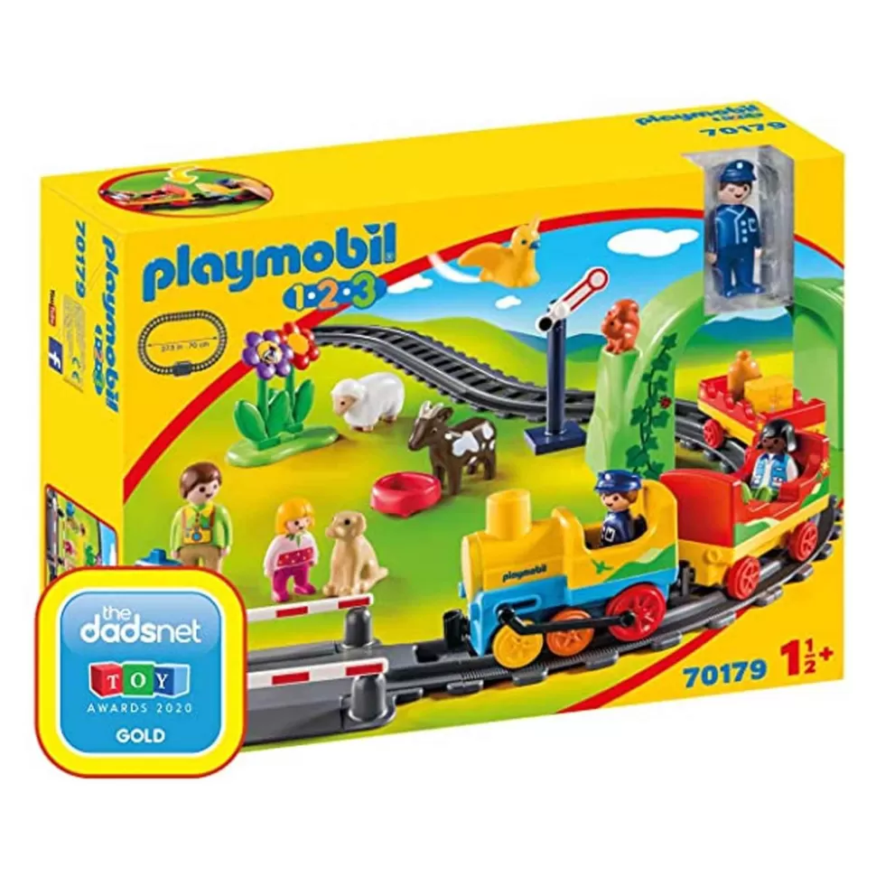 Playmobil 1.2.3 Mi Primer Tren 70179* Juegos De Construcción