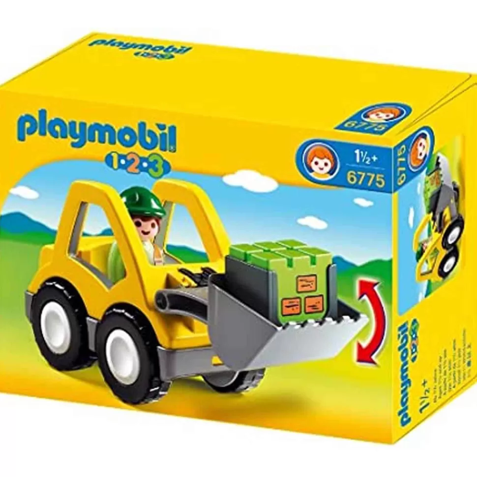 Playmobil 1.2.3 Pala 6775* Juegos De Construcción