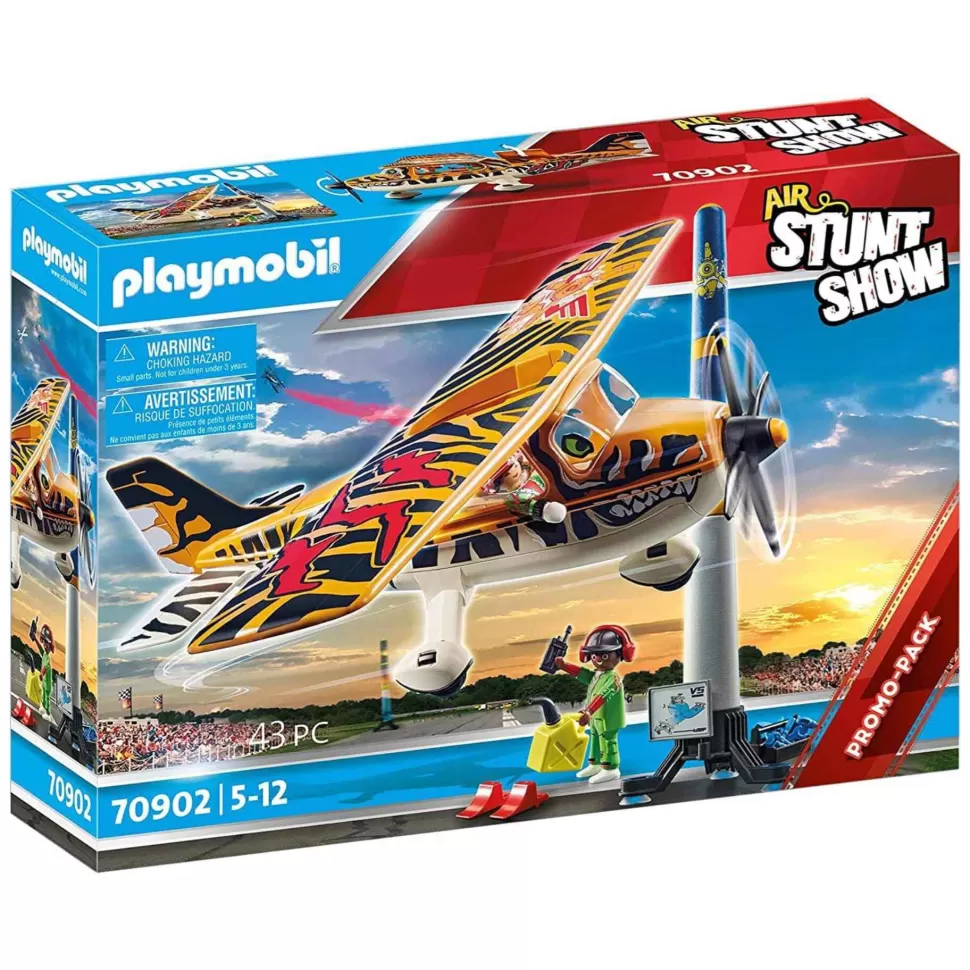 Playmobil Juegos De Construcción^ Air Stuntshow Avioneta Tiger 70902