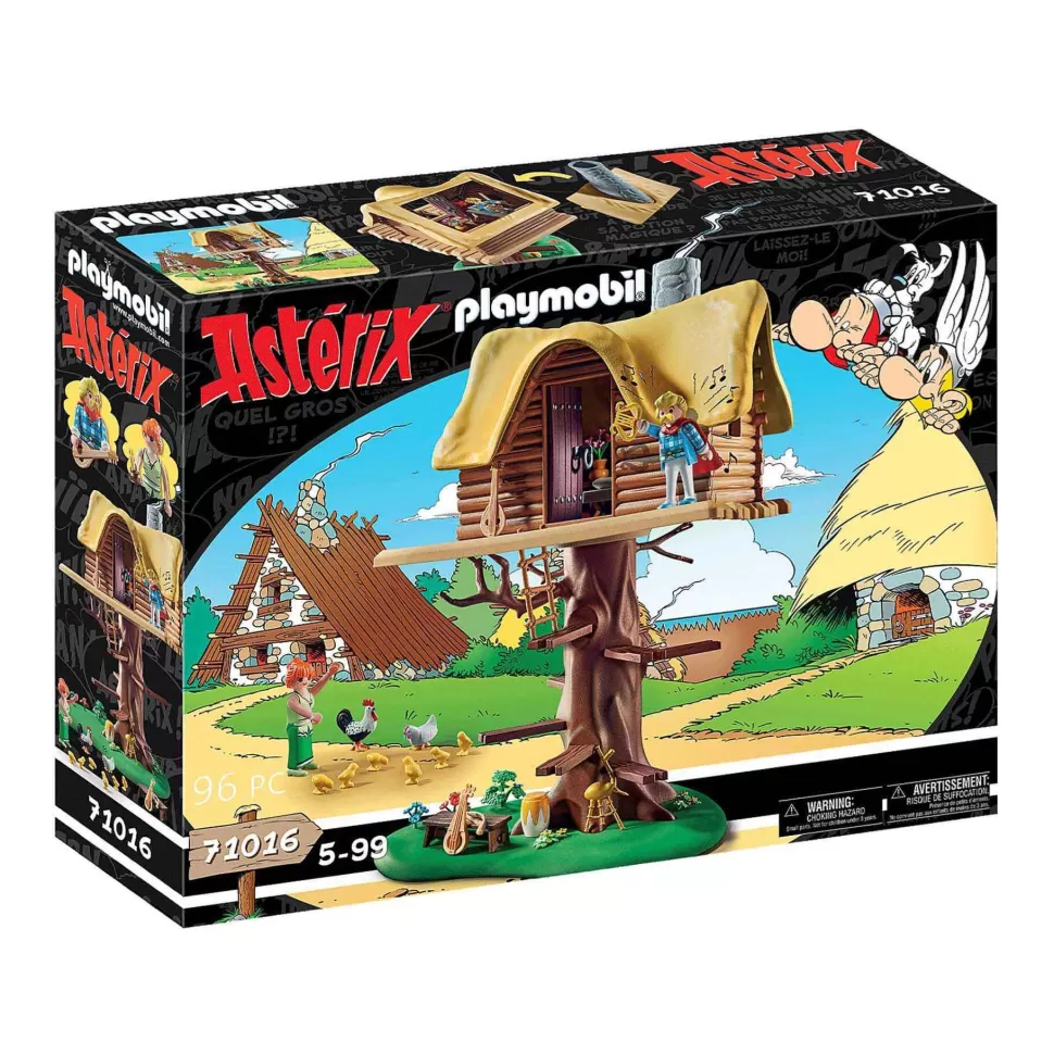 Playmobil Juegos De Construcción^ Asterix Asuranceturix Con Casa Del Arbol