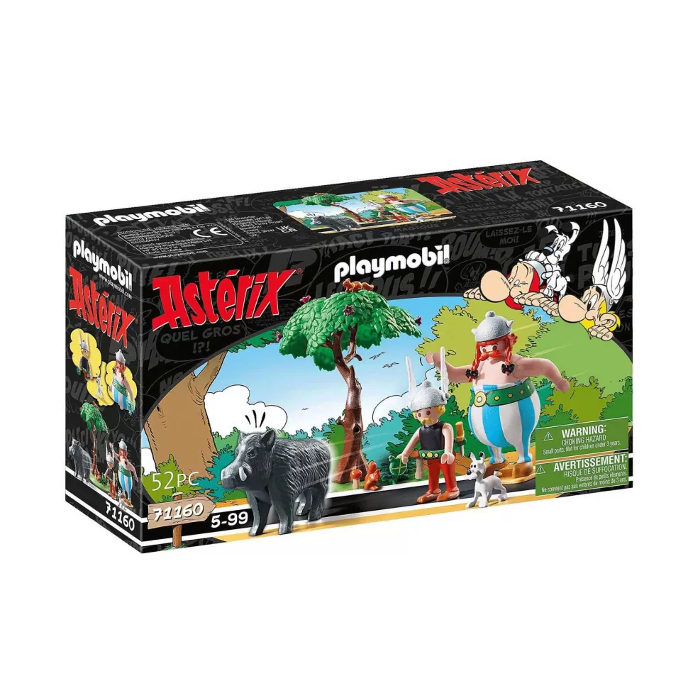 Playmobil Asterix La Caza Del Jabali* Juegos De Construcción