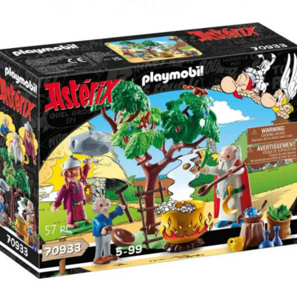 Playmobil Asterix Panoramix Con El Caldero* Juegos De Construcción