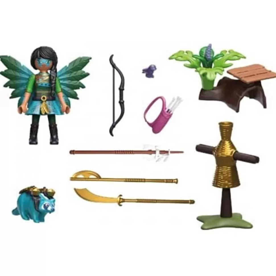 Playmobil Juegos De Construcción^ Ayuma Starter Pack Knight Fairy Con Mapache 70905