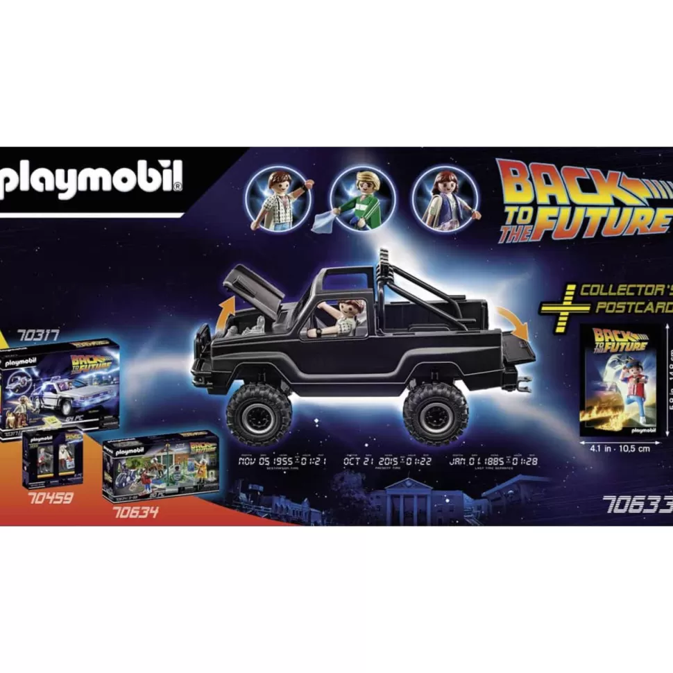 Playmobil Juegos De Construcción^ Back To The Future Camioneta Pick-Up De Marty 70633