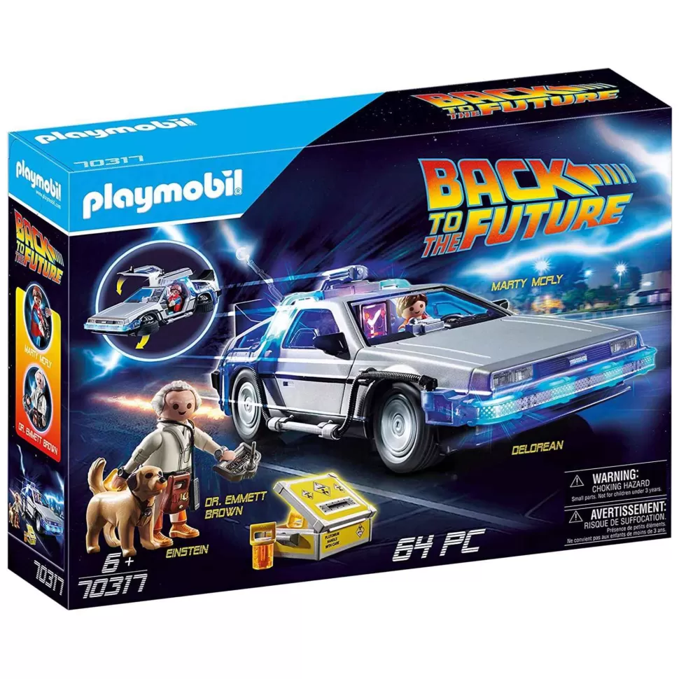 Playmobil Juegos De Construcción^ Back To The Future Delorean 70317