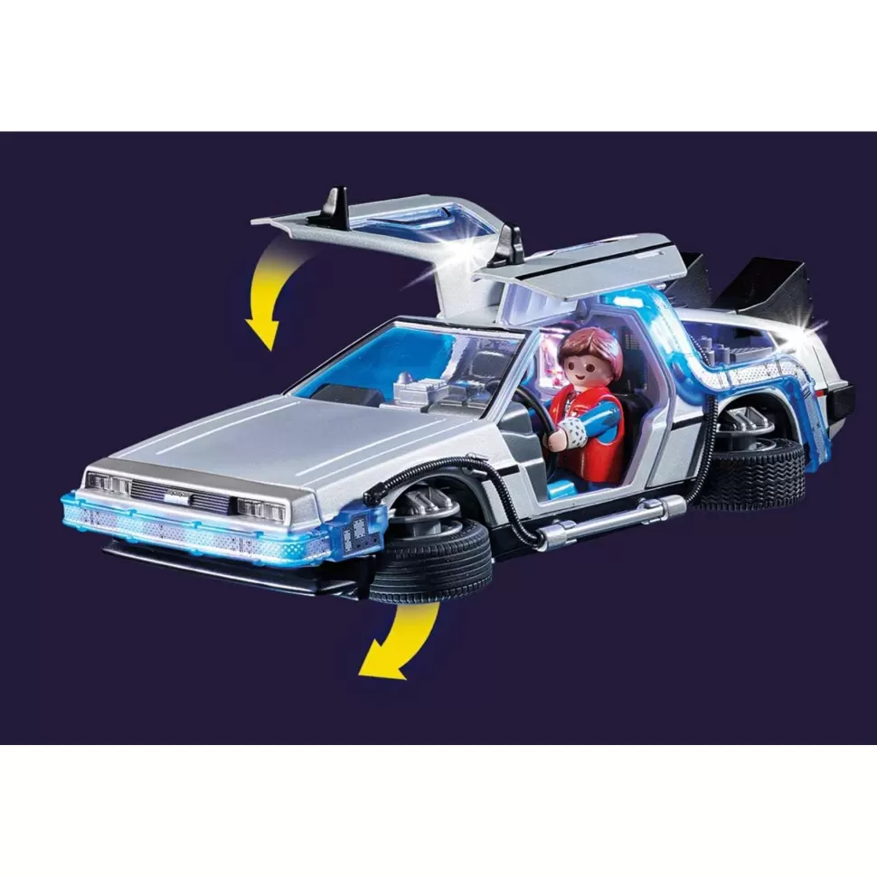 Playmobil Juegos De Construcción^ Back To The Future Delorean 70317