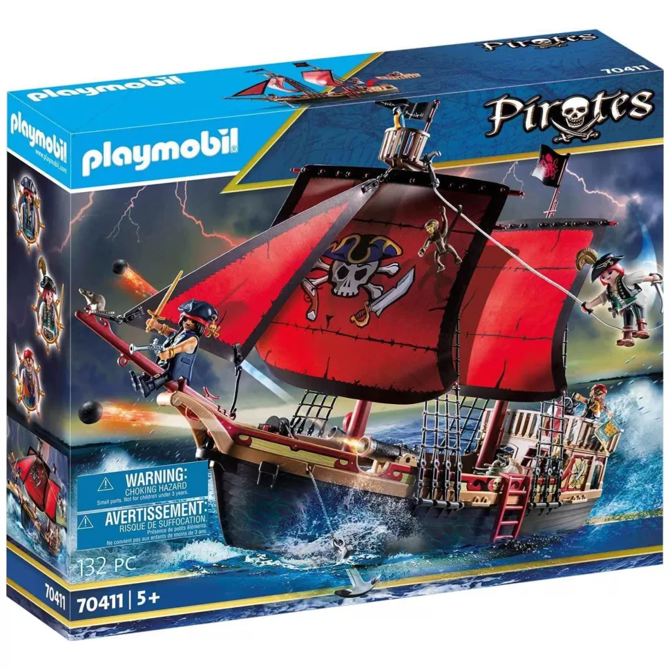 Playmobil Barco Pirata Calavera 70411* Juegos De Construcción