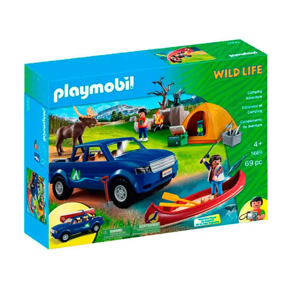 Playmobil Juegos De Construcción^ Campamento De Aventura Wild Life