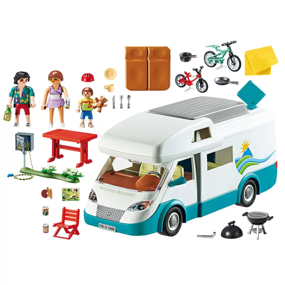 Playmobil Juegos De Construcción^ Caravana De Verano 70088