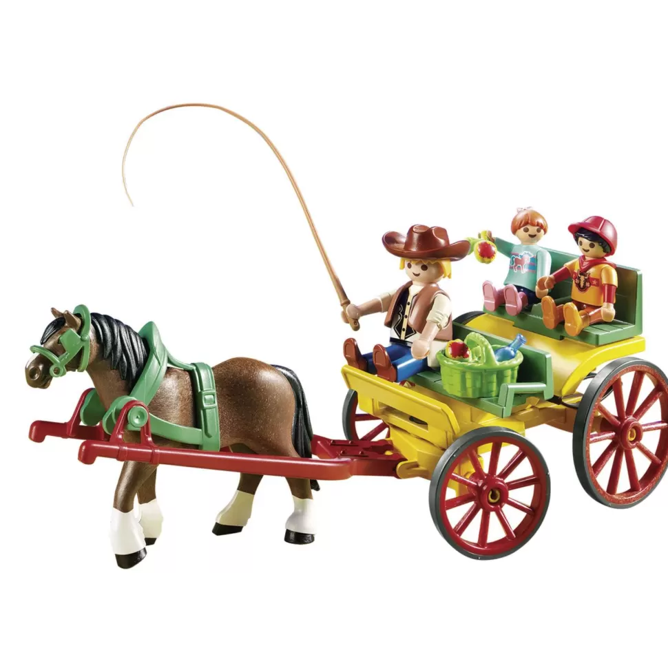 Playmobil Juegos De Construcción^ Carruaje Con Caballo