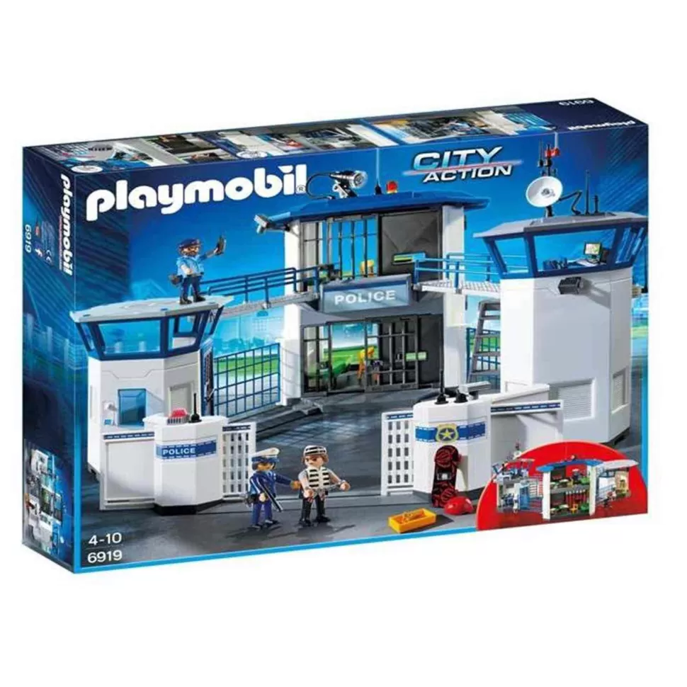 Playmobil City Action Comisaria De Policia Con Prision 6919* Juegos De Construcción