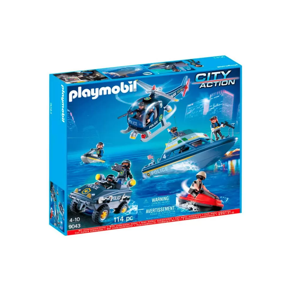 Playmobil City Action -Mega Set Fuerzas Especiales* Juegos De Construcción