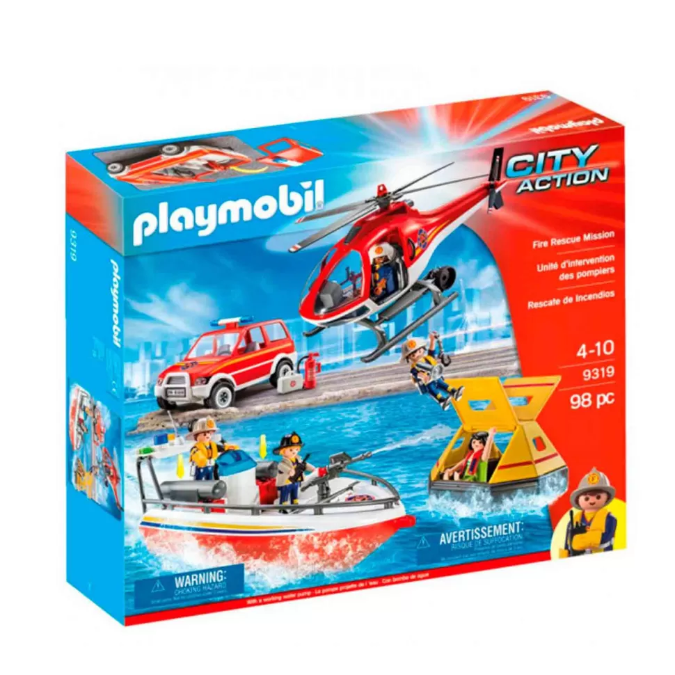 Playmobil City Action Rescate De Incendios* Juegos De Construcción