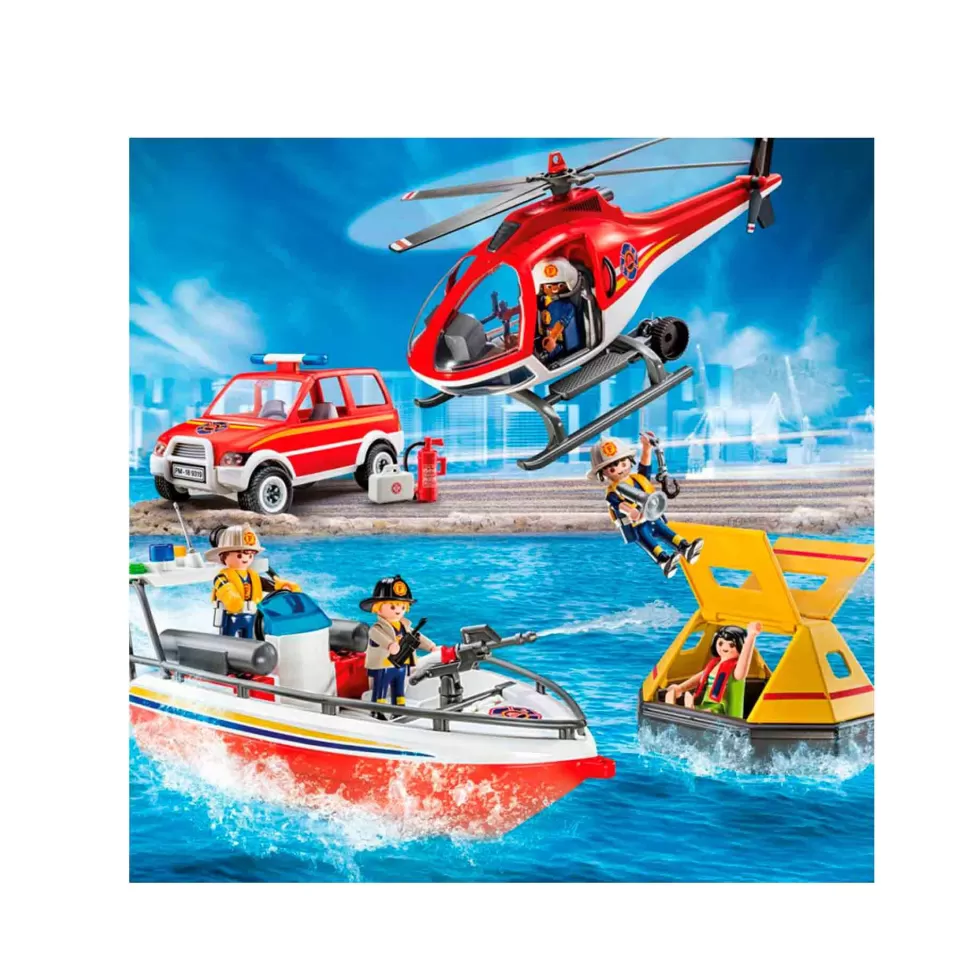 Playmobil City Action Rescate De Incendios* Juegos De Construcción