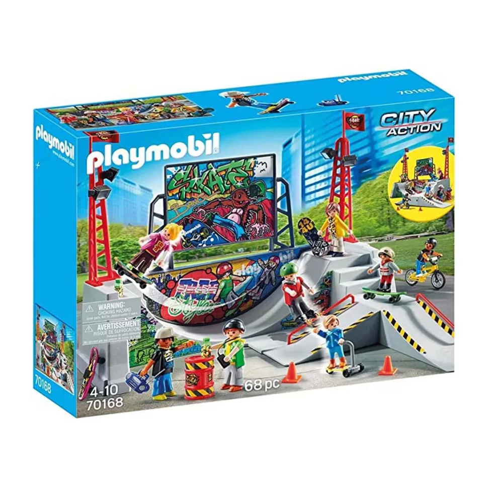 Playmobil Juegos De Construcción^ City Action Skate Park 70168