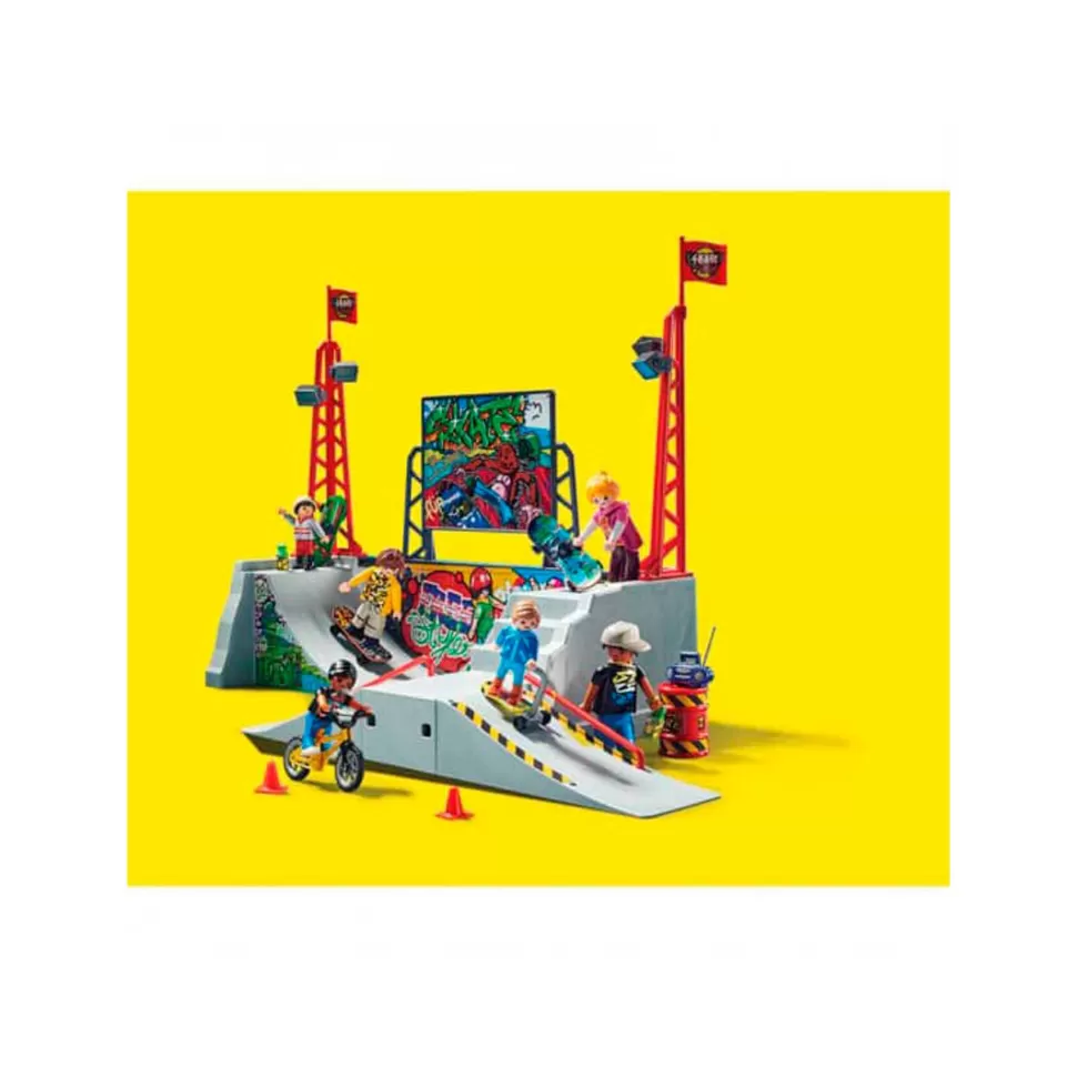 Playmobil Juegos De Construcción^ City Action Skate Park 70168