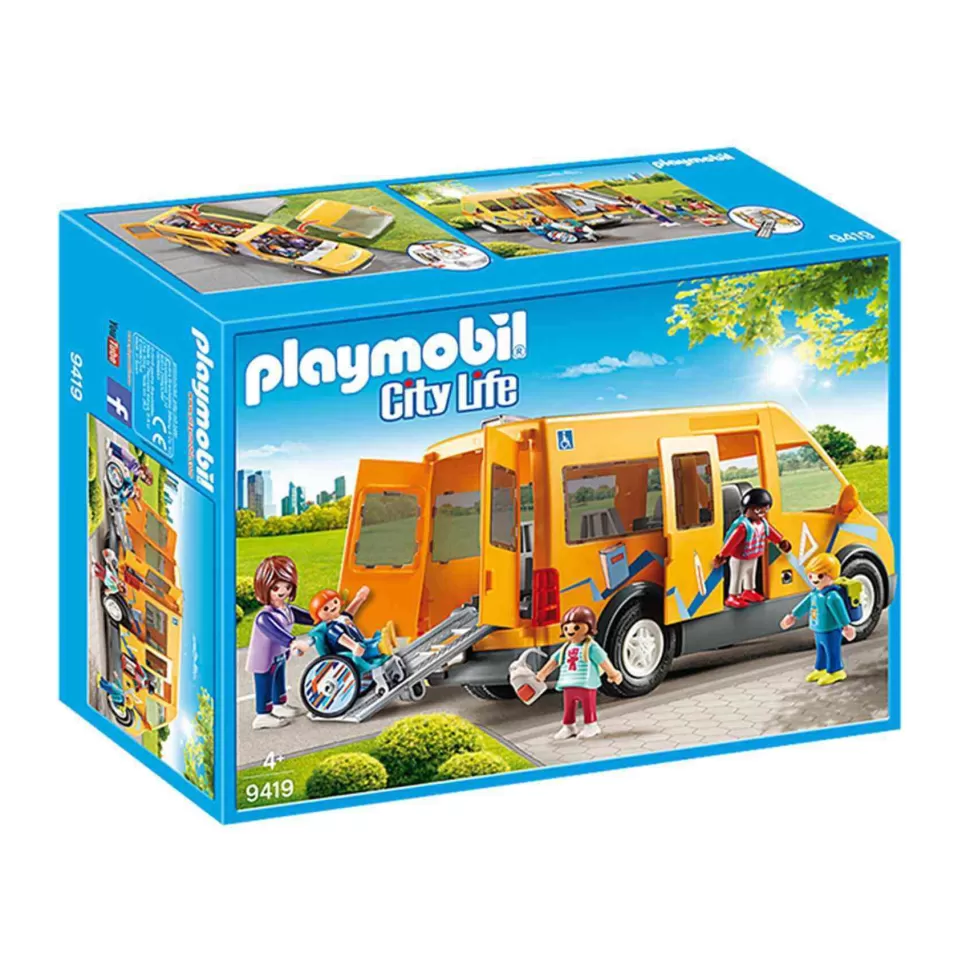 Playmobil Juegos De Construcción^ City Life Autobus Escolar 9419