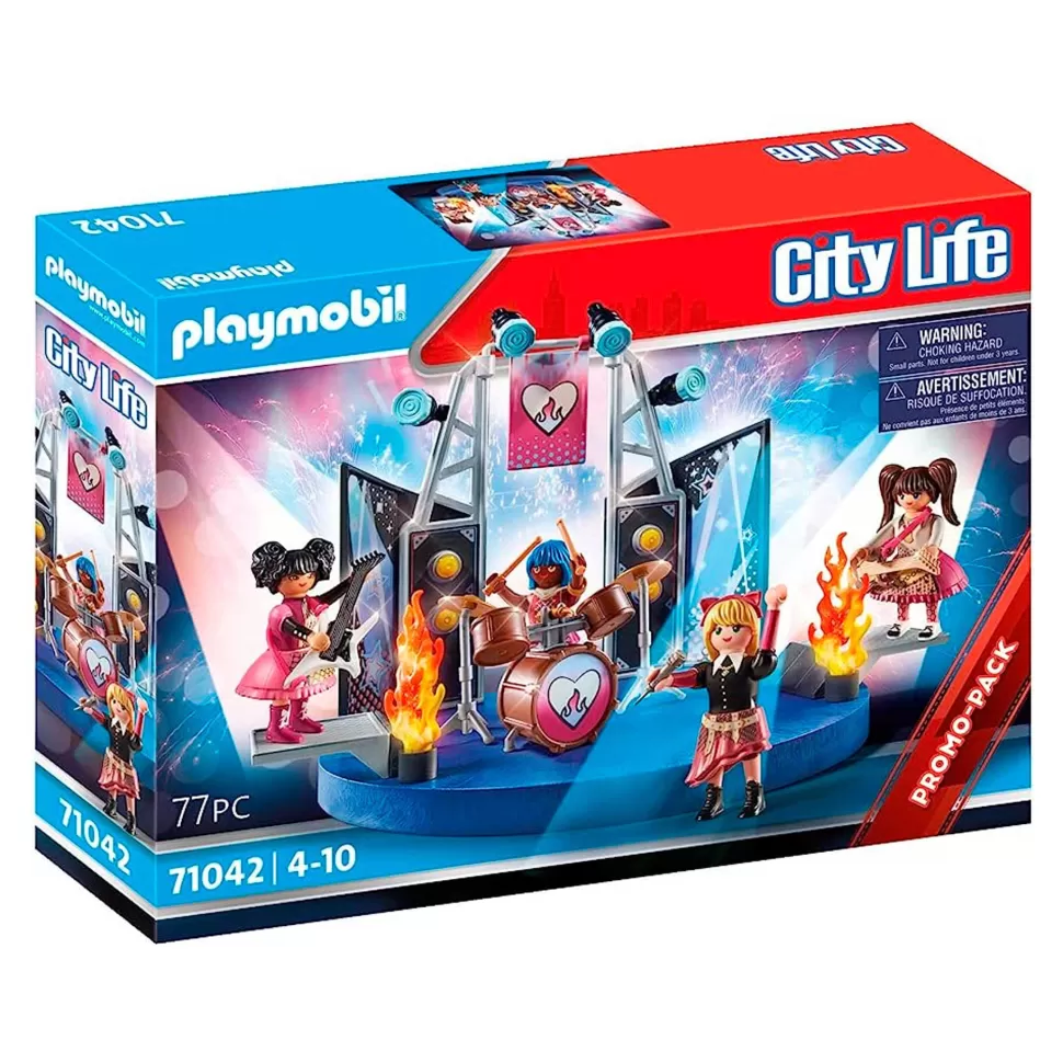 Playmobil Juegos De Construcción^ City Life Banda De Musica