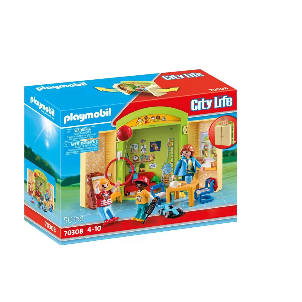 Playmobil Juegos De Construcción^ City Life Cofre Guarderia 70308