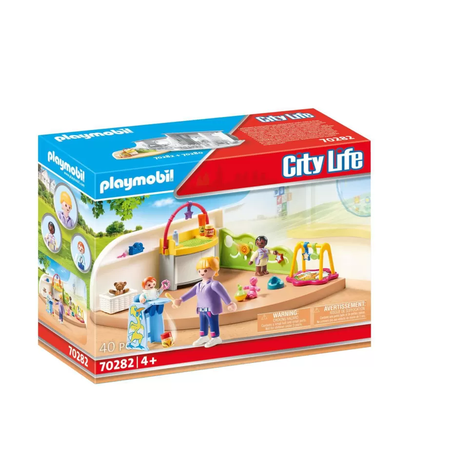 Playmobil Juegos De Construcción^ City Life Habitacion De Bebes 70282