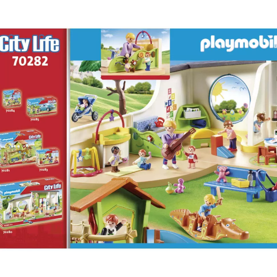 Playmobil Juegos De Construcción^ City Life Habitacion De Bebes 70282