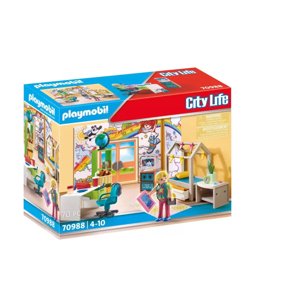 Playmobil City Life Habitacion Para Adolescentes* Juegos De Construcción