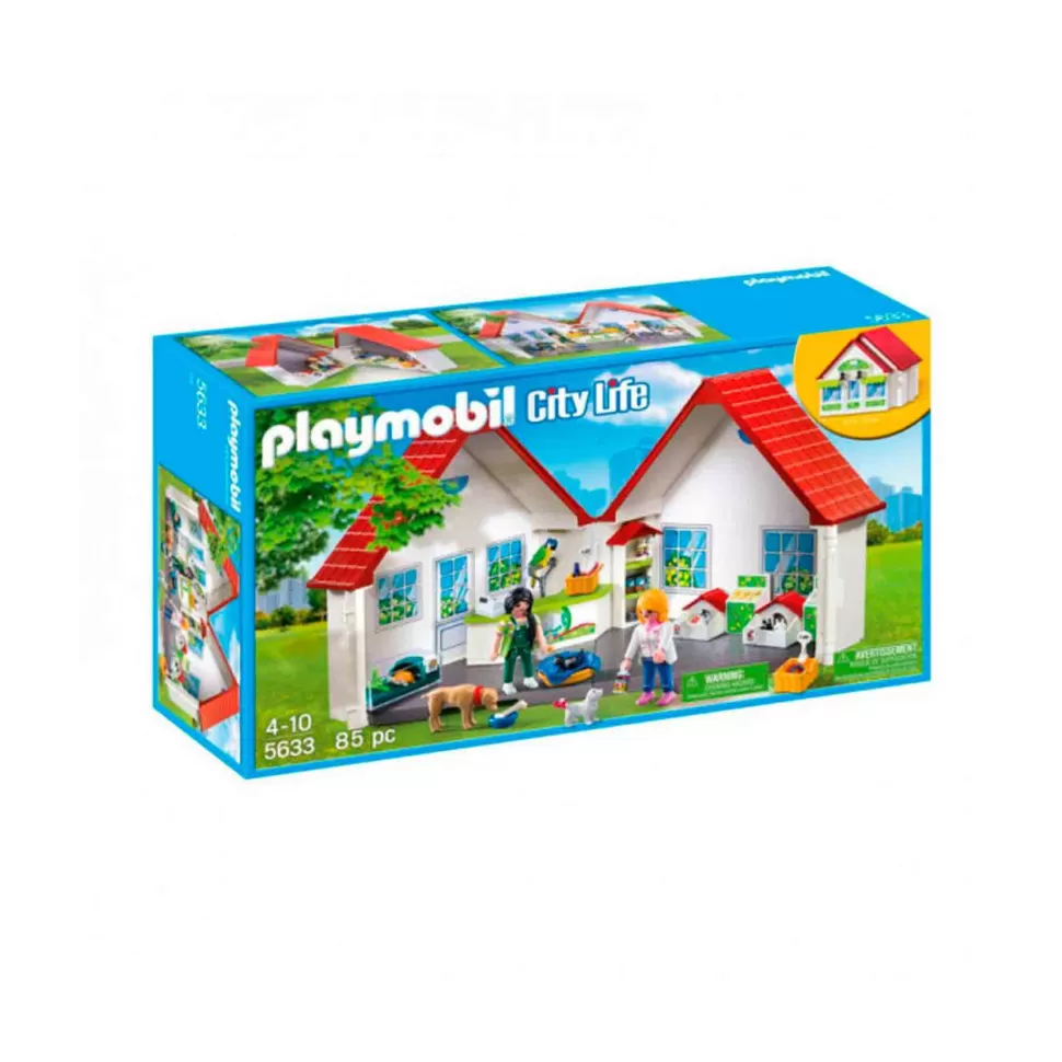 Playmobil Juegos De Construcción^ City Life Maletin Tienda De Mascotas