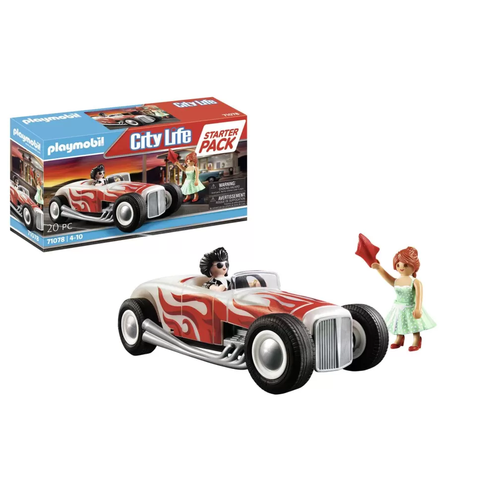 Playmobil Juegos De Construcción^ City Life Starter Pack Hot Rod