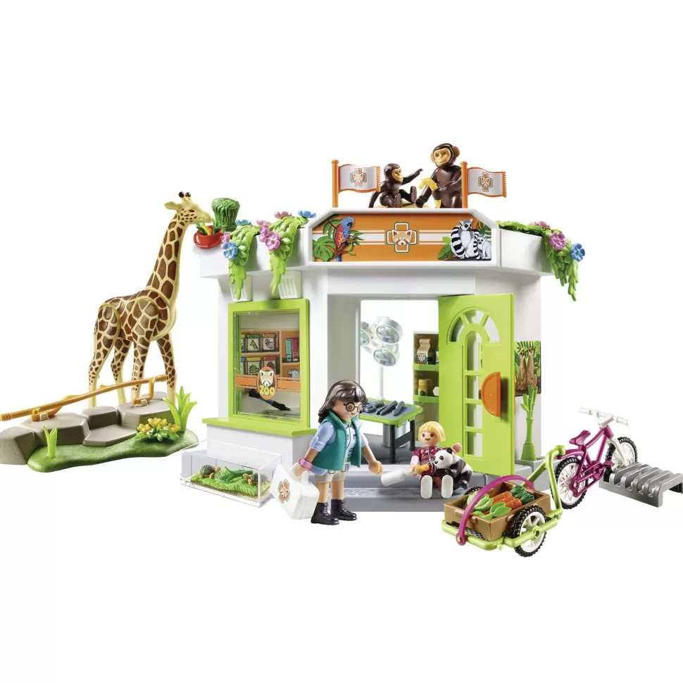 Playmobil Consulta Veterinaria En El Zoo* Juegos De Construcción