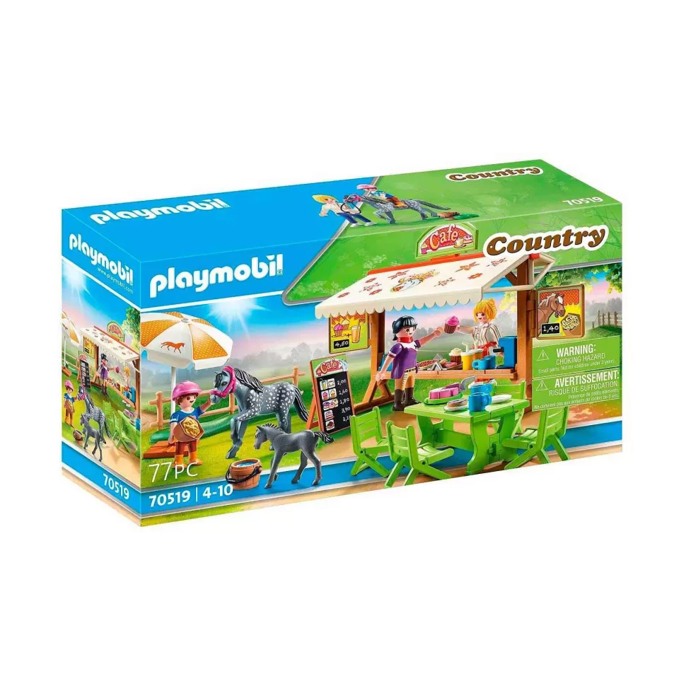 Playmobil Juegos De Construcción^ Country Cafeteria Poni 70519