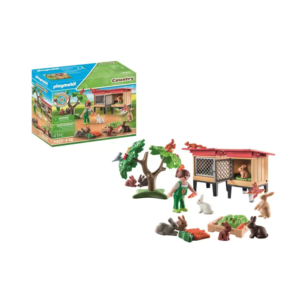 Playmobil Juegos De Construcción^ Country Conejera 71252