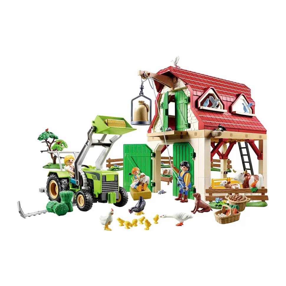 Playmobil Juegos De Construcción^ Country Granja Con Cria De Animales Pequenos 70887