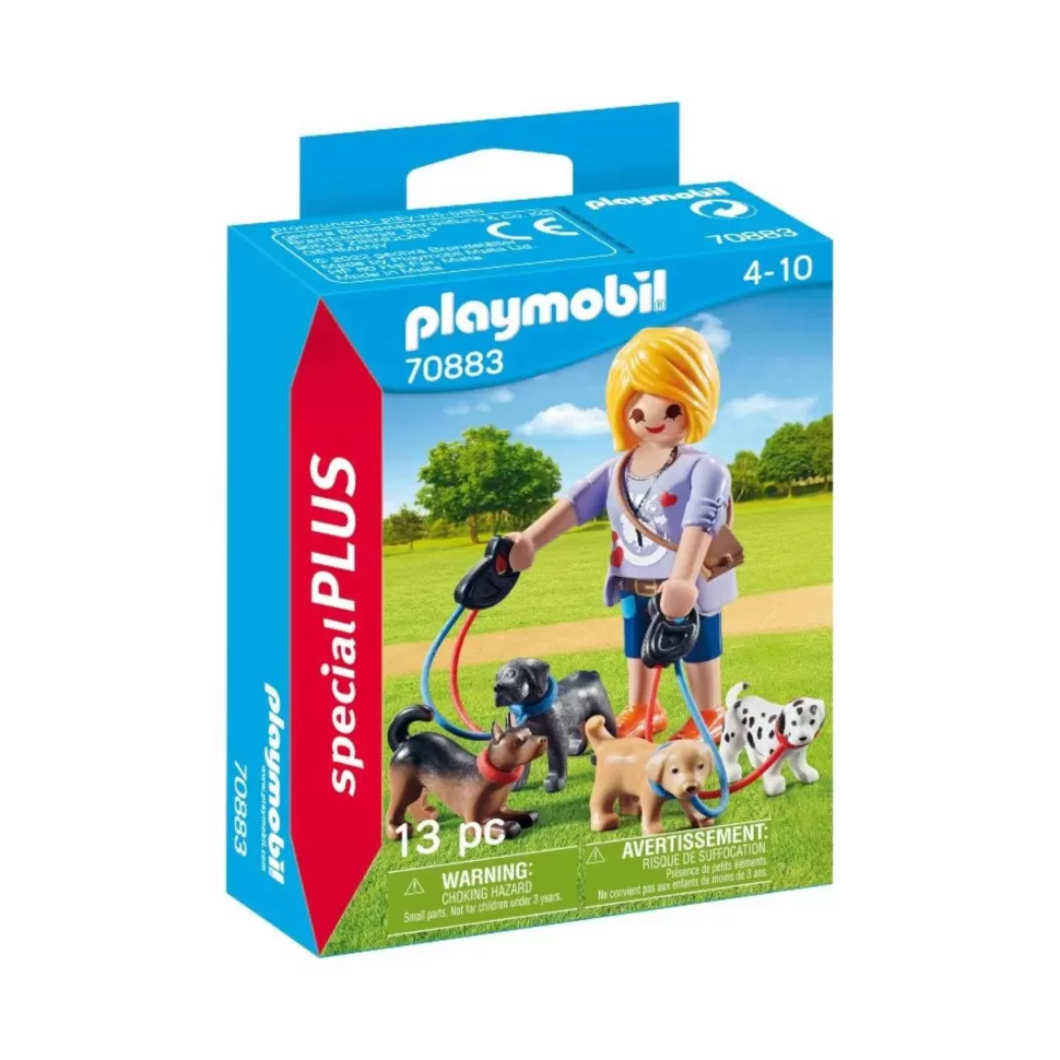 Playmobil Juegos De Construcción^ Cuidadora De Perro 70883