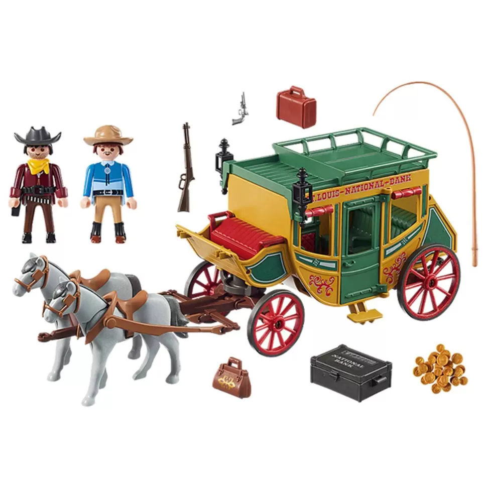 Playmobil Juegos De Construcción^ Diligencia