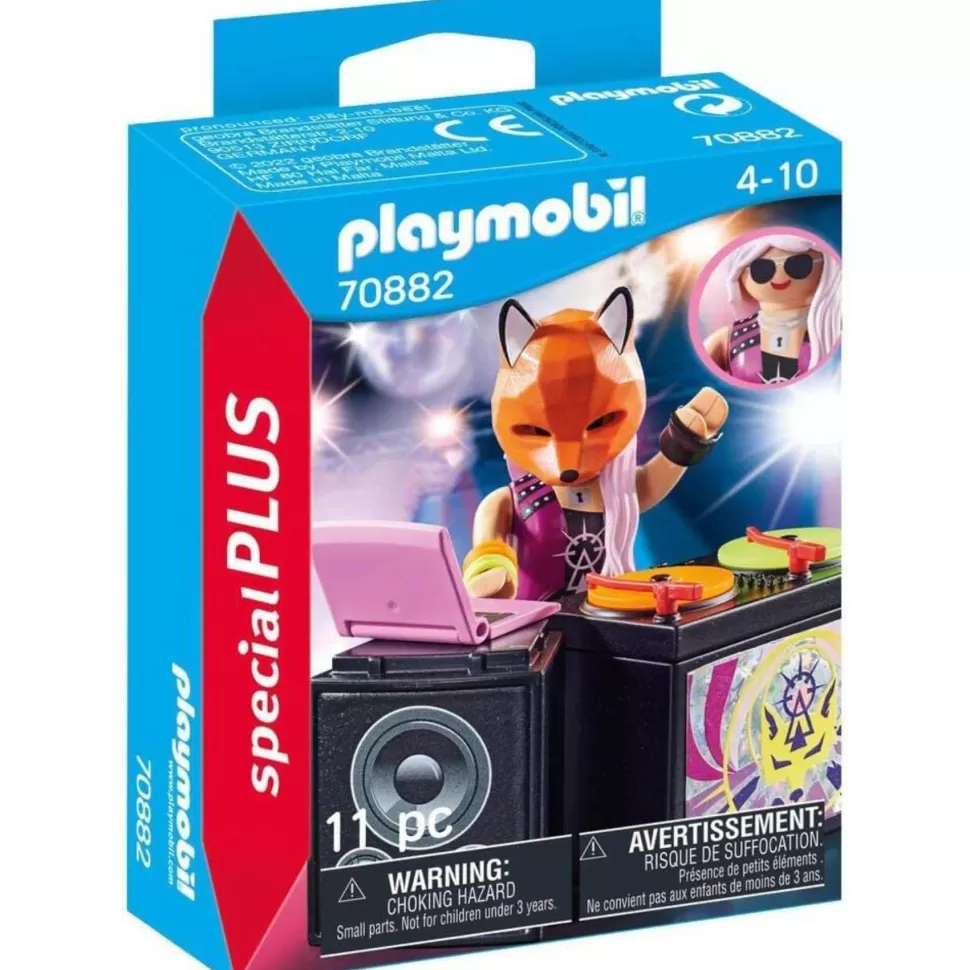 Playmobil Dj Con Mesa De Mezclas 70882* Juegos De Construcción