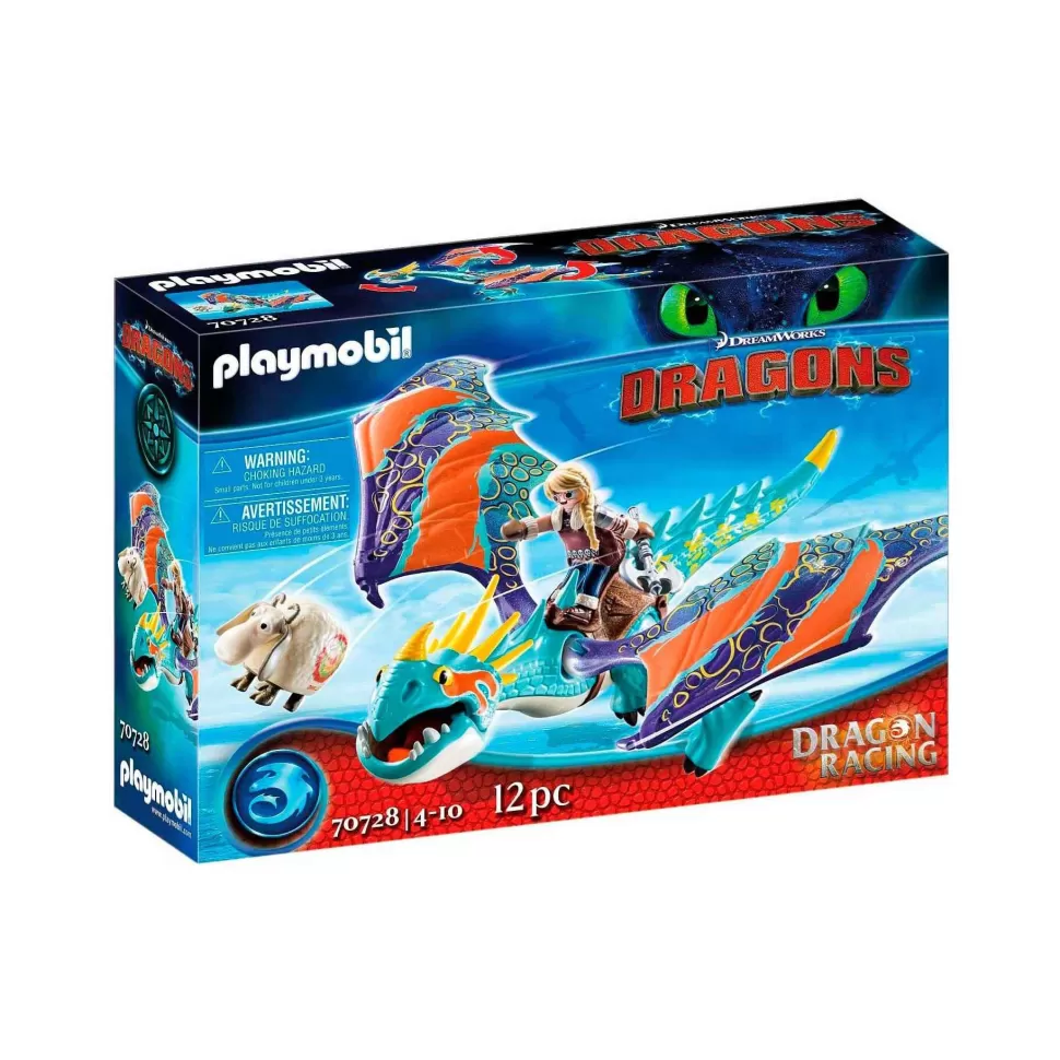 Playmobil Juegos De Construcción^ Dragon Racing Astrid Y Tormenta 70728