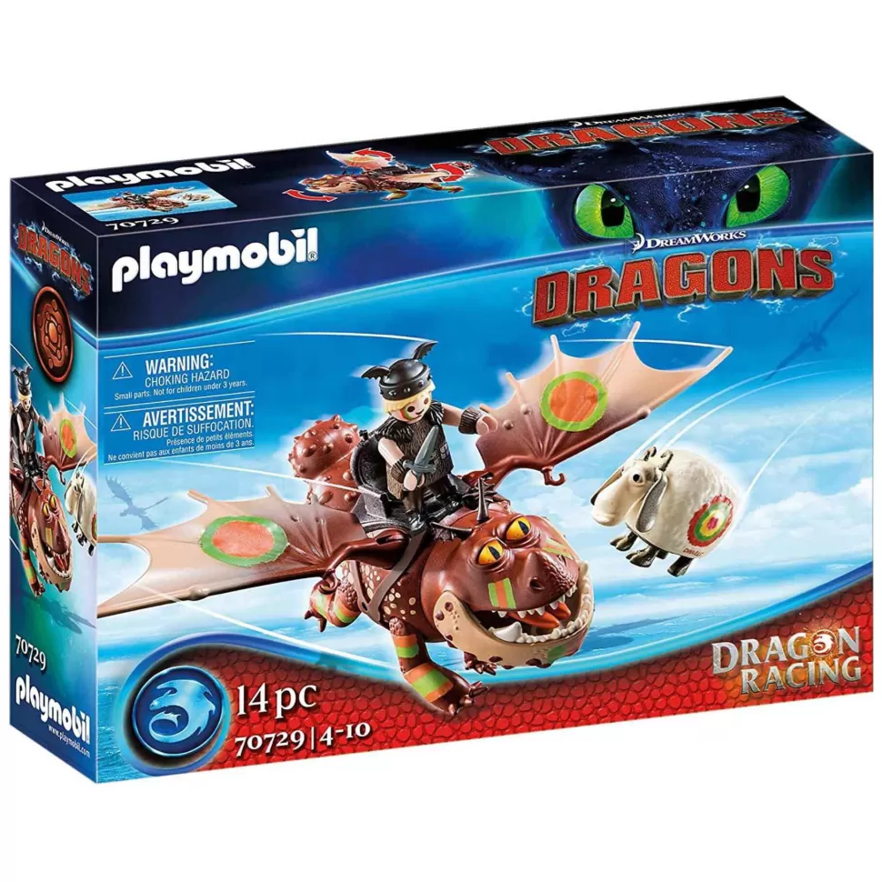 Playmobil Juegos De Construcción^ Dragon Racing Barrilete Y Patapez 70729