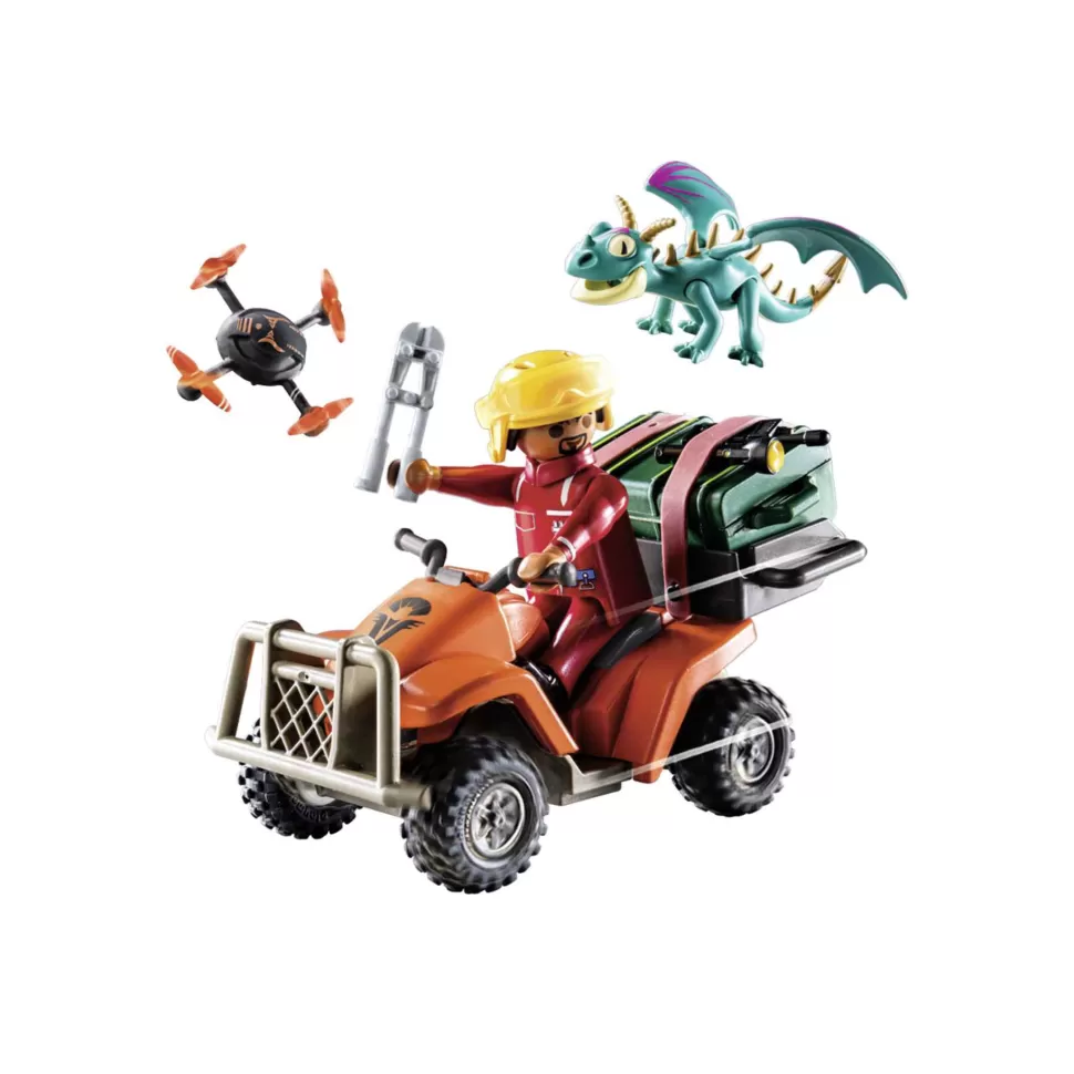 Playmobil Dragons Nine Realms Icaris Quad* Juegos De Construcción