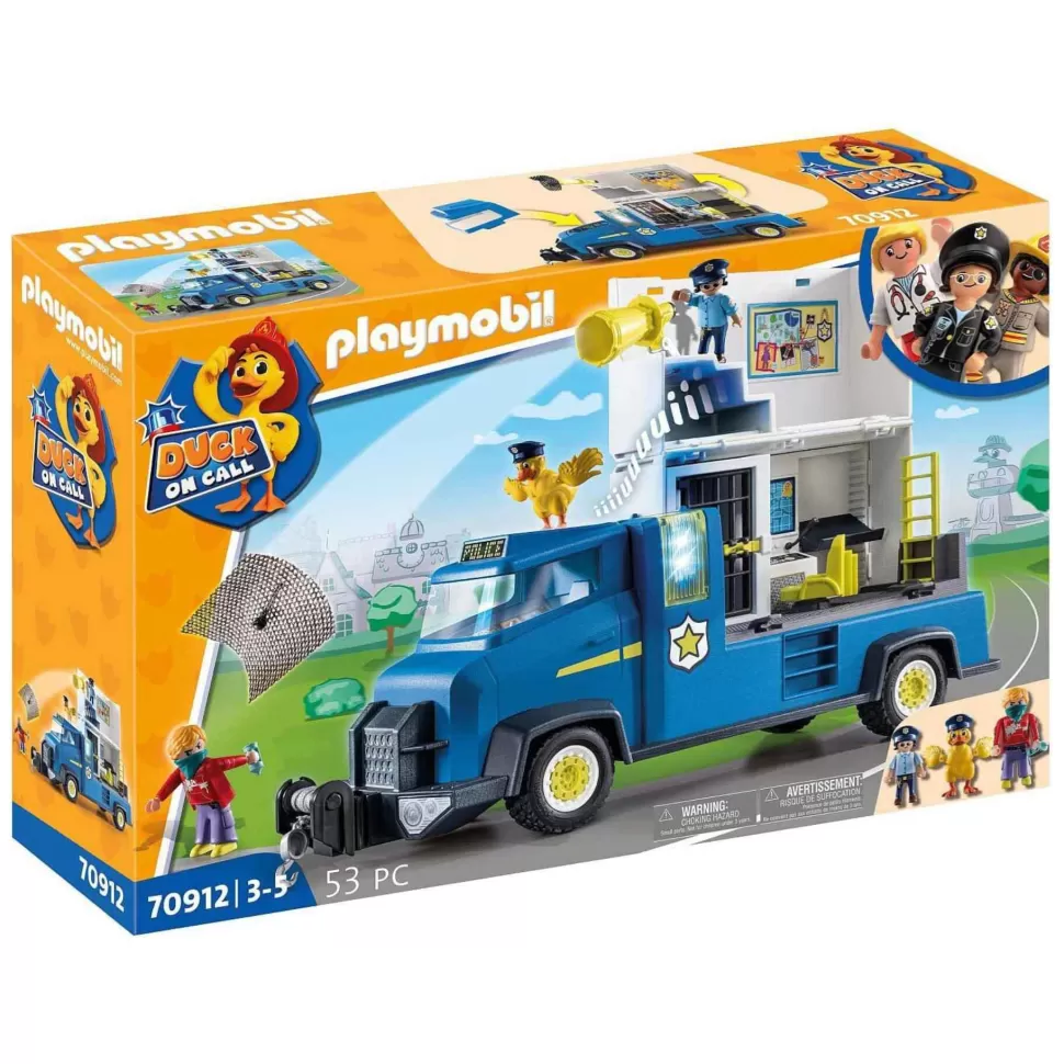 Playmobil Juegos De Construcción^ Duck On Call Camion De Policia 70912