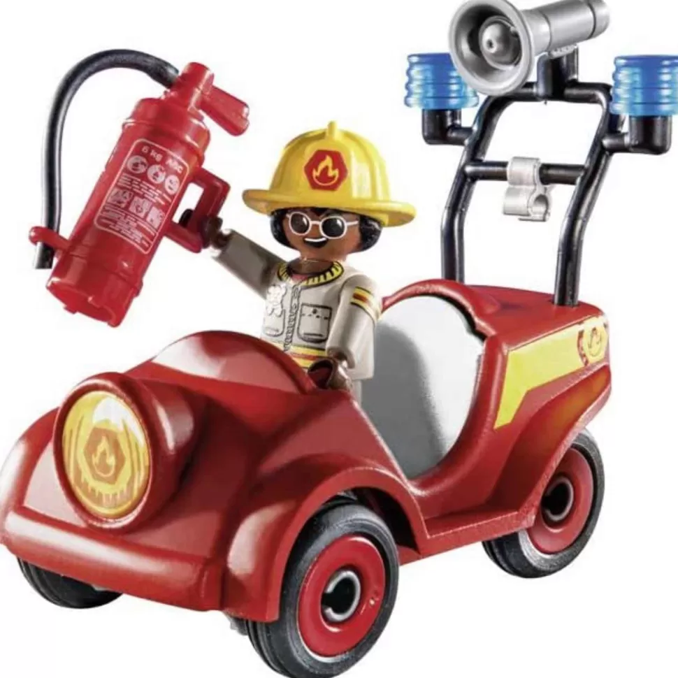 Playmobil Duck On Call Mini Coche De Bomberos 70828* Juegos De Construcción