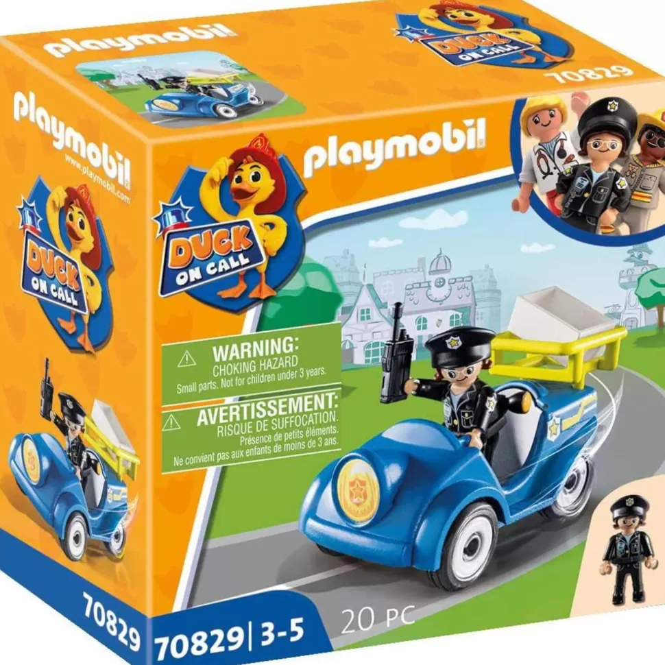 Playmobil Duck On Call Mini Coche De Policia 70829* Juegos De Construcción