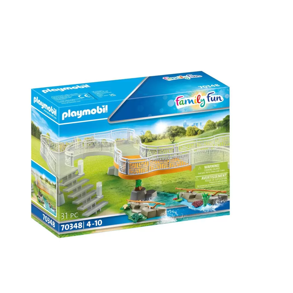 Playmobil Extension Plataforma De Observacion Zoo* Juegos De Construcción