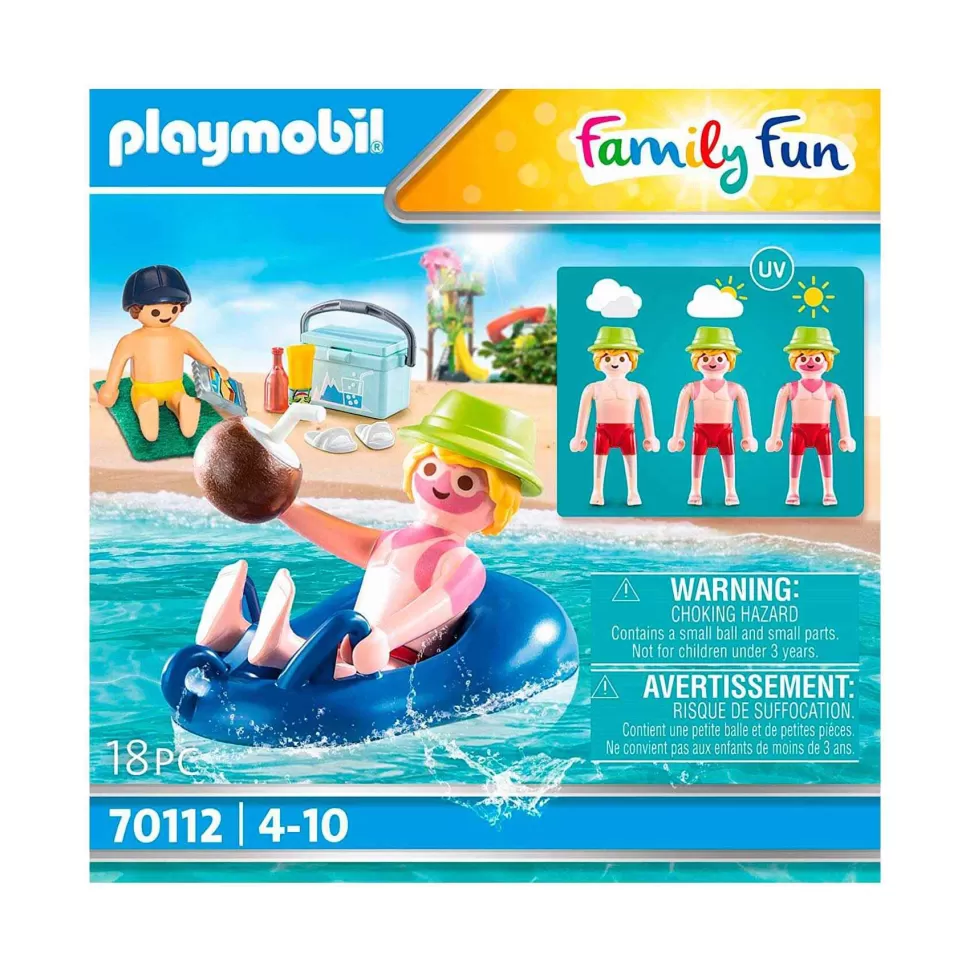 Playmobil Family Fun Banera Flotante Con Flotador 70112* Juegos De Construcción