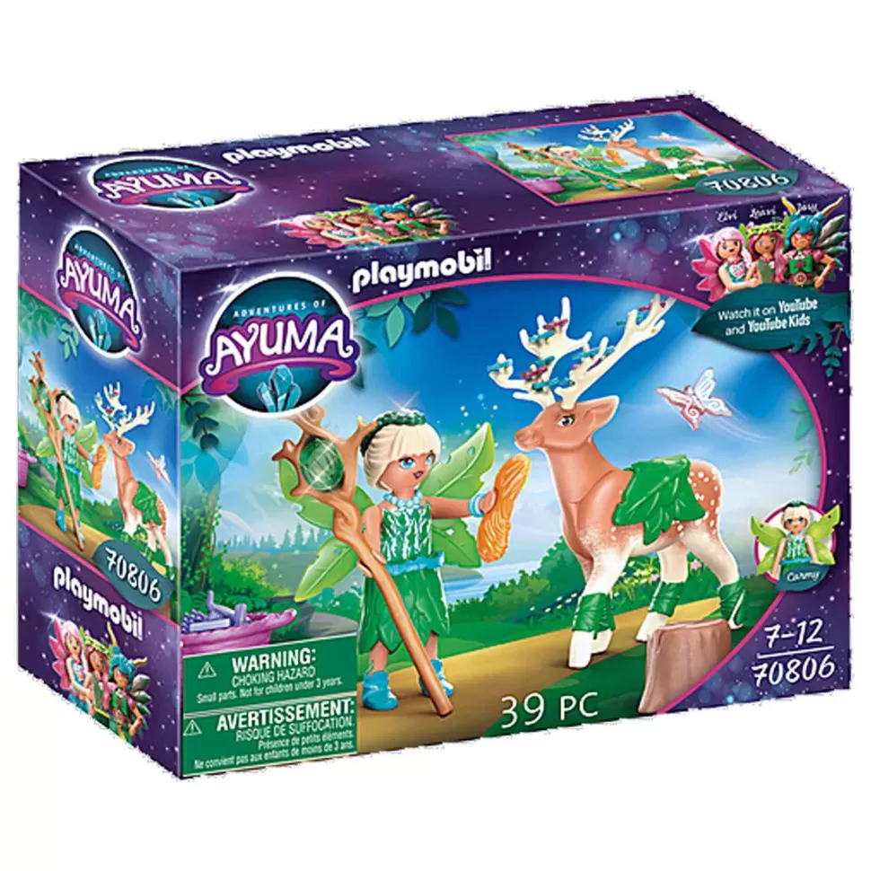 Playmobil Forest Fairy Con Animal Del Alma* Juegos De Construcción